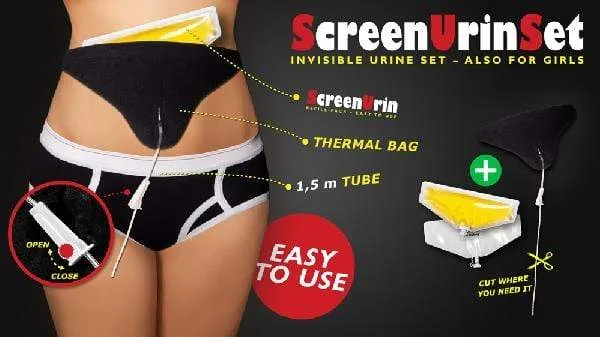 ScreenUrin Set - Fake Urine Test