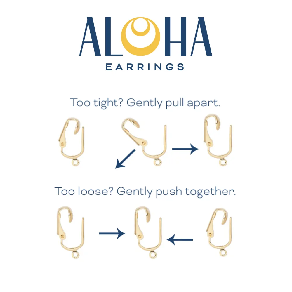 Silver Modern Chain Drops Clip On Dangling Earrings