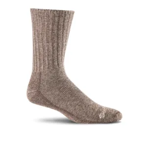 Sockwell Big Easy Relaxed Fit Crew Sock (Men) - Espresso