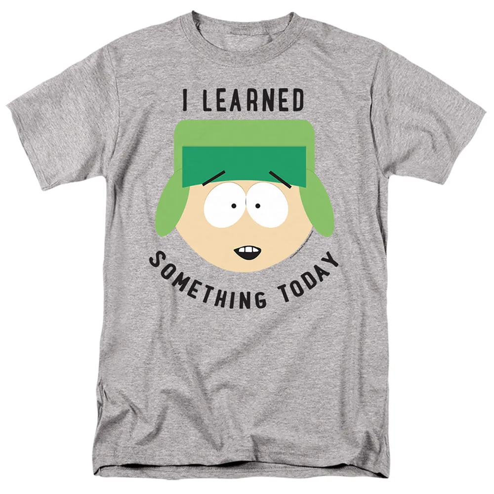 South Park I Learned Something Today Mens T Shirt Athletic Heather
