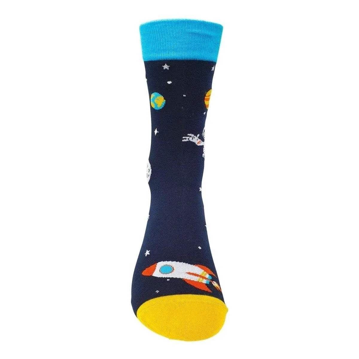 Spaceman with Balloon Socks