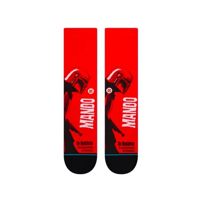 Star Wars Mandalorian Mando West Crew Socks