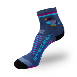 Steigen Running Socks 1/2 Crew - Pigeon