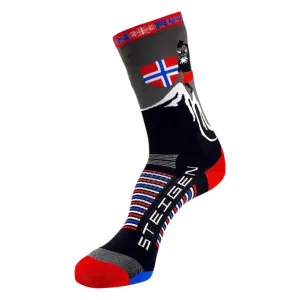 Steigen - Three Quarter Length Running Socks - Norway