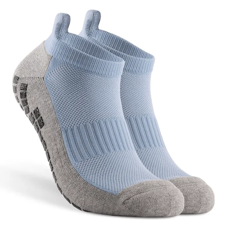 Stylish Breathable Non-slip Sports Socks with Silicone Soles - SF0829
