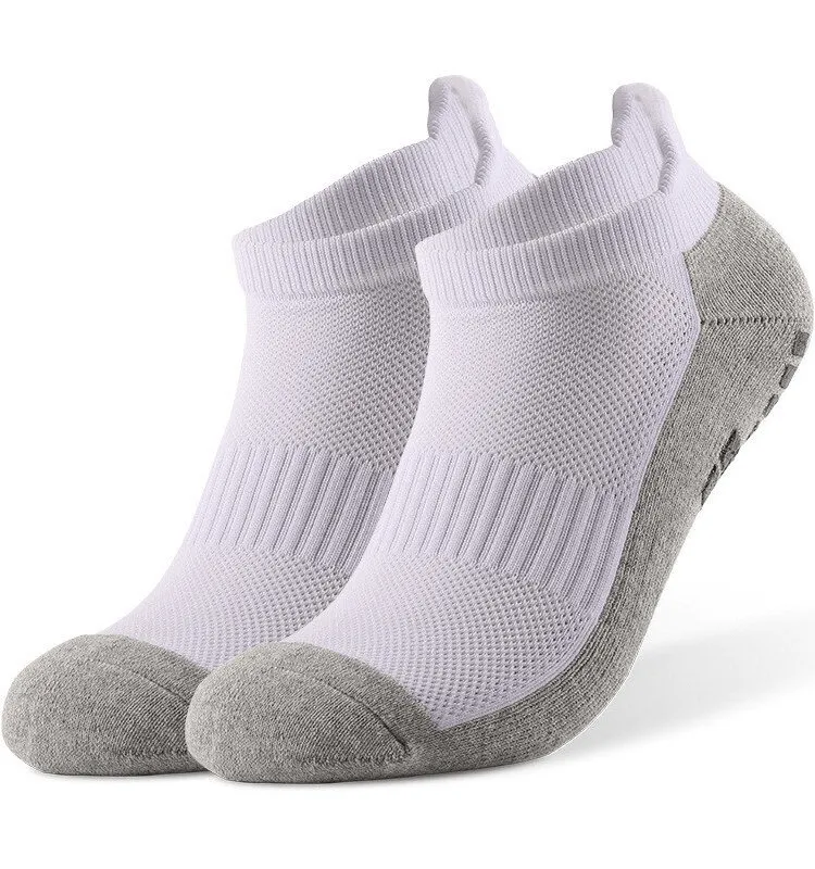 Stylish Breathable Non-slip Sports Socks with Silicone Soles - SF0829