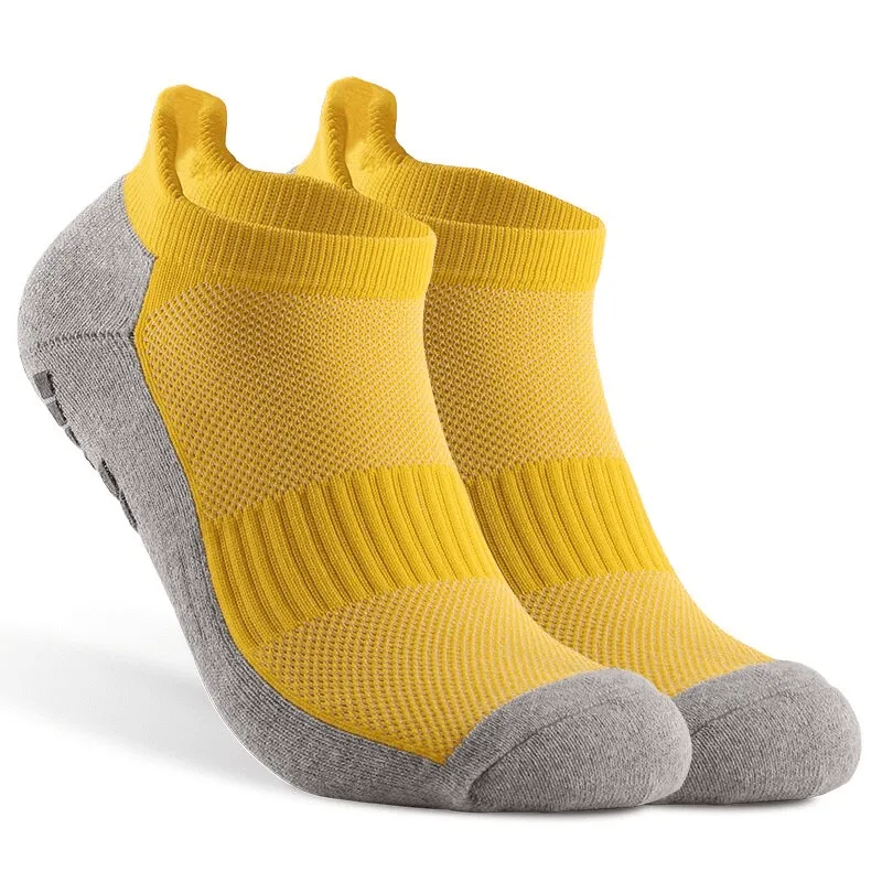 Stylish Breathable Non-slip Sports Socks with Silicone Soles - SF0829
