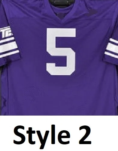 TCU Horned Frogs Style Customizable Football Jersey