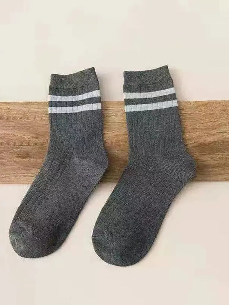 Three Pairs Socks Breathable Sweat-Proof Men'S Cotton Socks