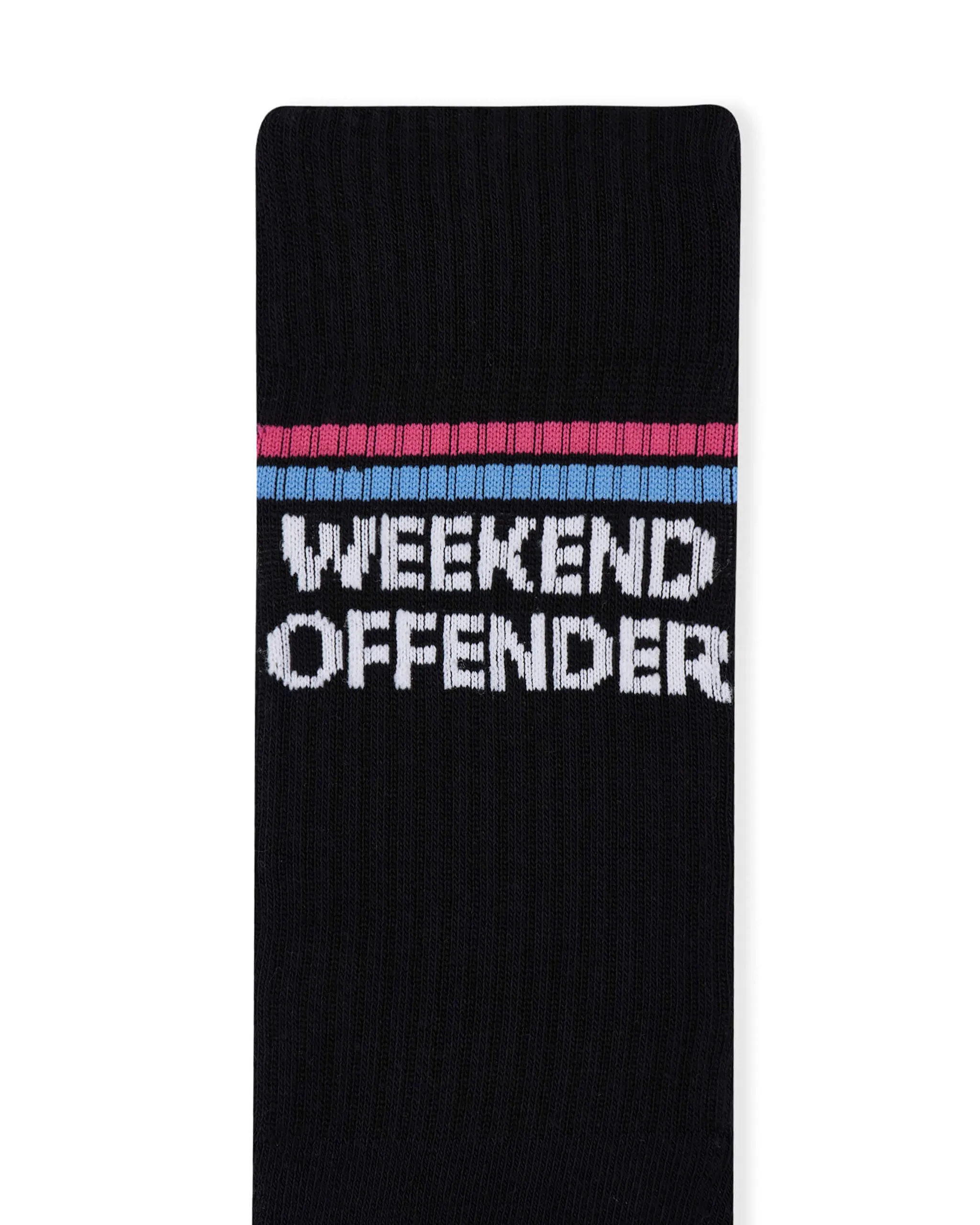 Twin Stripe Sports Socks Black (3 PAIR PACK)