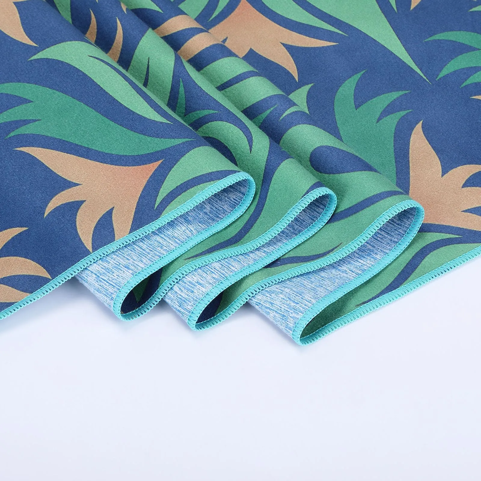 Yoga studio gym equipment towels personal use yogatowel digital printed yoga towels.