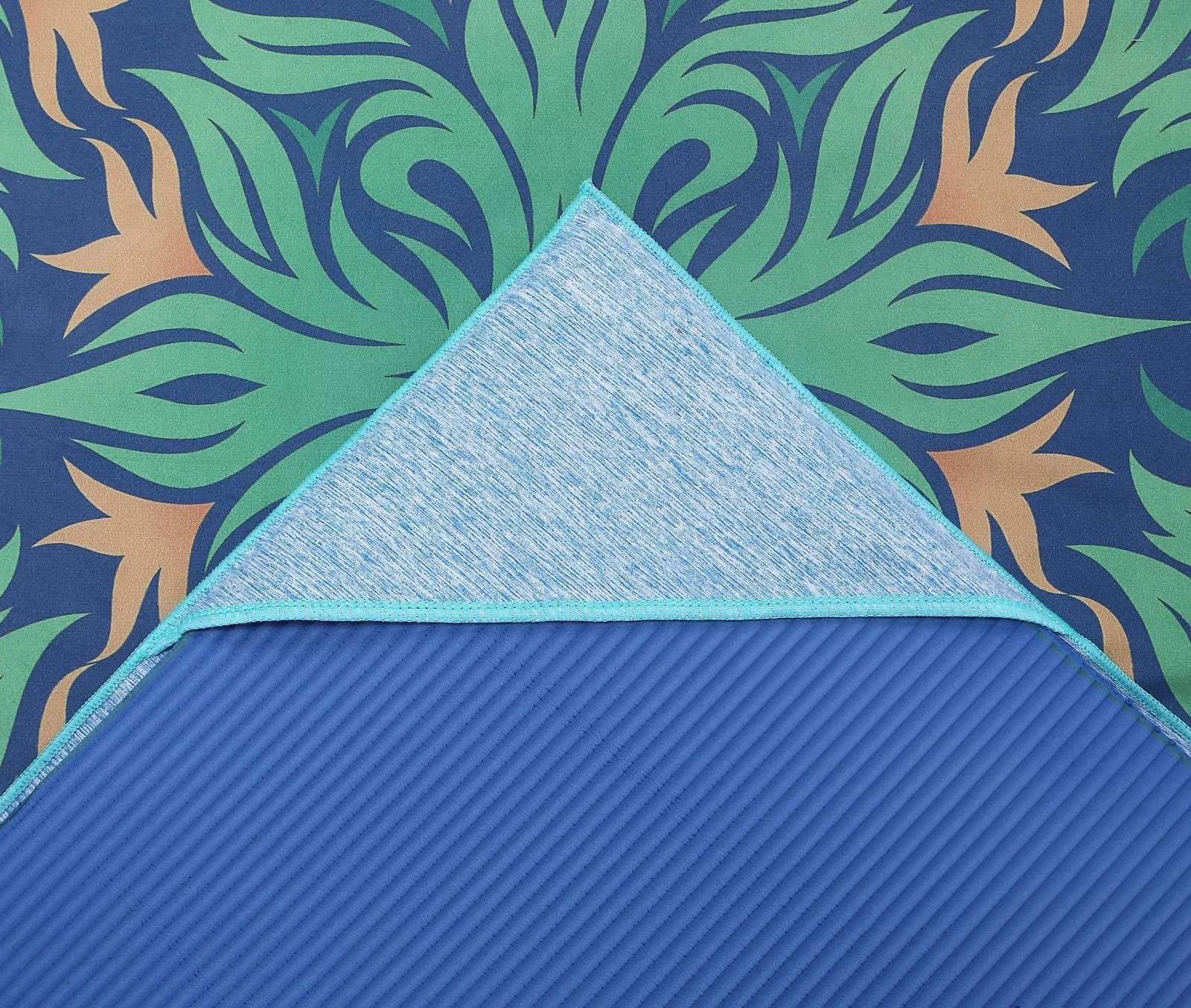 Yoga studio gym equipment towels personal use yogatowel digital printed yoga towels.