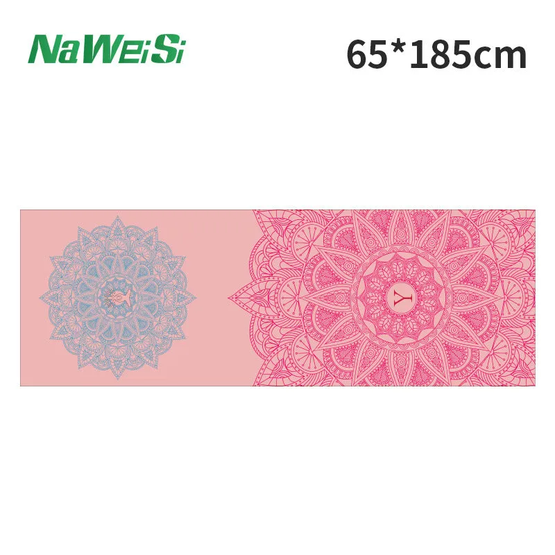 Yoga studio gym equipment towels personal use yogatowel digital printed yoga towels.