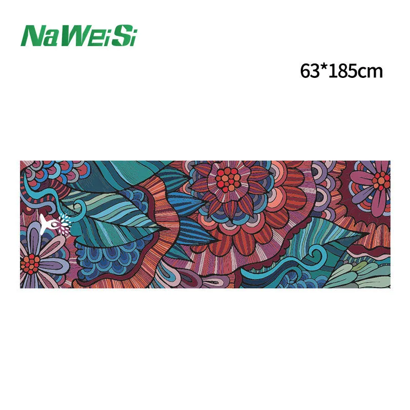 Yoga studio gym equipment towels personal use yogatowel digital printed yoga towels.