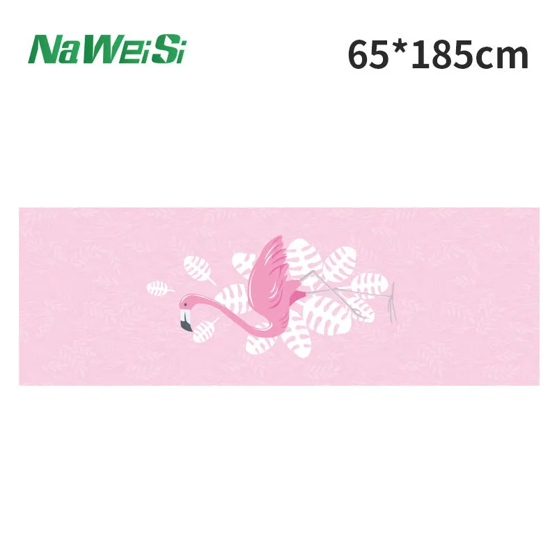 Yoga studio gym equipment towels personal use yogatowel digital printed yoga towels.