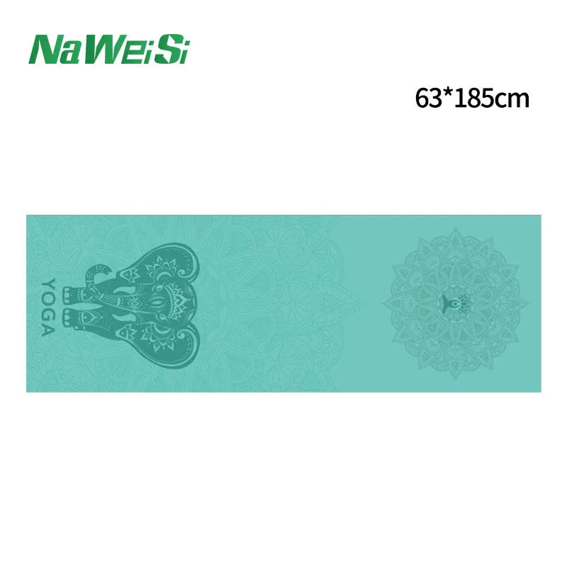 Yoga studio gym equipment towels personal use yogatowel digital printed yoga towels.