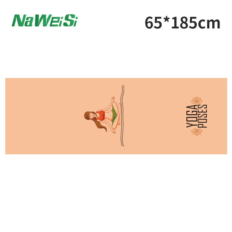 Yoga studio gym equipment towels personal use yogatowel digital printed yoga towels.